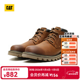 卡特（CAT）卡特工装靴马丁靴中帮男鞋道布尔戴休闲工鞋商场同款 棕色 41