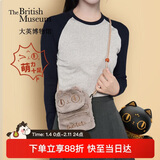 大英博物馆巴斯特包包女包毛绒手机包斜挎包秋冬新款送女生生日礼物新年礼物