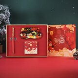 DUKE公爵2026马踏祥云套装红色5气氛款铱金笔钢笔墨水笔自用书写送人自用书写顺滑可用墨囊 2026马踏祥云福笔套装