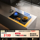 方太【定时防干烧适老灶】03-TEK20 燃气灶天然气 5.2kW 70%热效率猛火灶 烟灶联动