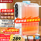 格力（GREE）取暖器电油汀家用电暖器片13片加宽油丁防烫电暖气片NDY19-X6021