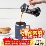 乐扣乐扣（LOCK&LOCK） 遇见咖啡杯保温保冷桌面杯男女办公水杯子475ML蓝色LHC4219NVY