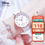 迪士尼（Disney）手表女款学生简约时尚防水石英表初中生高中女生手表MK-11562W2