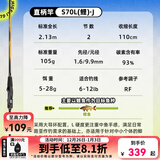 达亿瓦（DAIWA） 一击GL路亚竿 泛用微物虫竿雷强竿全环境通用进口鱼竿远投竿碳素 2.13m 2代-【可滑漂】S70L（2节软调直柄） 不支持使用/试用后退换货