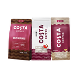 COSTA咖世家咖啡豆意式+经典+美式拼配中深烘培手冲油脂丰富组合装600g