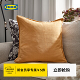 宜家（IKEA）LAGERPOPPEL拉格波培垫套沙发靠床头靠抱枕靠枕靠垫腰枕 蓝灰色垫套+纤维垫芯 50*50cm