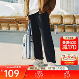 安踏加绒保暖运动裤男士卫裤冬季针织户外跑步长裤休闲裤束脚收口