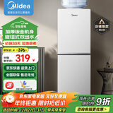 美的（Midea）饮水机家用上置式桶装水立式钢化玻璃双开门办公室饮水器 YR1518S-X 制热型