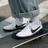 耐克（NIKE）男鞋板鞋 2026新款春季时尚运动鞋舒适耐磨低帮运动休闲鞋滑板鞋 TERRA/经典白色黑勾 42.5