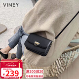 viney牛皮包包女包斜挎包小包洋气品牌单肩包生日元旦礼物送女生女友