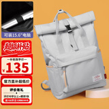 第九城（V.NINE）双肩包男士大容量旅行背包男女14/15英寸电脑包学生书包情侣背包