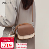 viney牛皮包包女包洋气手机包轻奢斜挎单肩包生日元旦礼物送女生女友