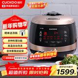 福库（CUCKOO）韩国进口高压力IH加热智能预约多功能家用电饭煲锅5升4-5人份CRP-HWF108FH