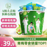 溜溜梅青梅全家桶雪梅清梅西梅休闲解馋梅子办公室零食大礼包 520g青梅全家桶