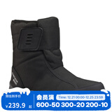 迪卡侬（DECATHLON）雪地鞋男女户外防水徒步东北雪地靴加厚保暖棉鞋SH100 男款 黑色（拍大一码） 41