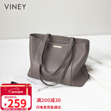 viney牛皮包包女包大容量托特包轻奢品牌单肩生日圣诞礼物送女生女友