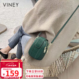 viney牛皮包包女包小众手机包洋气单肩斜挎包生日元旦礼物送女生女友
