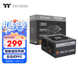 Thermaltake（Tt）额定550W TRM SFX 550 电脑电源（智能温控风扇/主动PFC/小尺寸/只换不修）