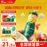 英氏（Engnice）婴幼儿手指泡芙宝宝零食五彩动物乐园泡芙条什锦果果味罐装32g