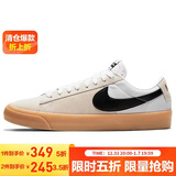 耐克NIKE男板鞋缓震透气 BLAZER LOW 低帮运动鞋DC7695-100白黑棕41