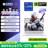 机械革命【国家补贴】极光X Pro 16英寸 酷睿i9HX 游戏本笔记本电脑(i9-14900HX 32G 1T RTX5070Ti 白)