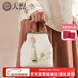 PmSix包包女包国风刺绣新中式手提圆环旗袍汉服单肩包新年礼物送女友