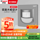 罗格朗（LEGRAND）开关插座逸景深砂银灰色86型面板清单报价 壁脚指示灯 弱电类