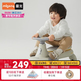 曼龙扭扭车1-3-6岁防侧翻大人可坐儿童溜溜车音乐摇摇车 莫奈灰