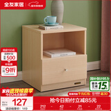 全友家居【床头柜合集】卧室储物柜子客厅收纳边角柜KD（需自行安装） 106302K-2单床头柜*1