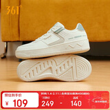 361°运动女鞋秋冬季学生复古厚底增高小白休闲板鞋子女682116601F-10