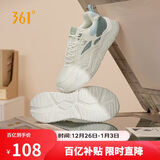361°运动鞋女冬季革面厚底增高休闲通勤老爹跑步鞋子女682446727-1