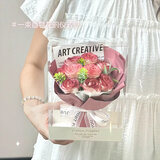 京东鲜花见面小花束礼盒装香皂花生日礼物女生送女友闺蜜老婆跨年新年礼物