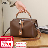 viney牛皮包包女包大容量枕头包轻奢斜挎单肩包生日新年礼物送女生女友