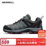 迈乐（Merrell）户外徒步鞋男女款ACCENTOR GTX/WP经典防水透气防滑耐磨登山鞋 J135493-GTX岩石灰（男款）上新 42