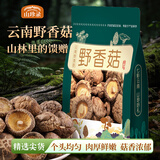 山珍录香菇100g 厚干冬菇 山珍菌菇蘑菇干货 煲汤火锅炒菜年货食材
