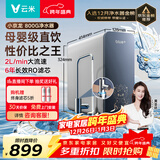 云米（VIOMI）净水器家用小京龙800G纯水ro反渗透厨房厨下式0阻垢剂母婴直饮自来水过滤器净水机 净饮机