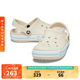 CROCS卡骆驰贝雅卡骆班洞洞鞋|205089 冬日白/彩色-1LI 39(240mm)