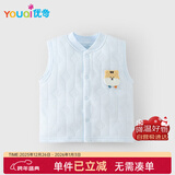 优奇婴儿马甲春秋冬外穿保暖儿童马夹纯棉男宝宝女坎肩夹棉新生儿背心