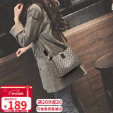 爱情海包包女包斜挎包水桶包大容量品牌单肩包生日元旦礼物送女生女友