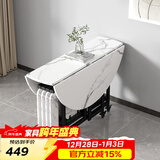 SOFS圆形折叠餐桌椅组合家用小户型多功能伸缩吃饭桌折叠桌简易大圆桌 【单桌】1.2米(不含椅) 6-8人