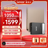 雷克沙（Lexar）1TB 黑色 Type-c USB3.2 移动固态硬盘摄影套装（PSSD+Hub) Professional GO 1050MB/s 进阶摄影