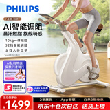 飞利浦家用动感单车智能磁控健身房器材减肥运动室内自行车小金鹿3102B1