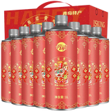 亮动精酿原浆啤酒1L*8桶马年贺岁整箱新年手提礼盒装青岛特产拉格黄啤