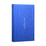 蓝硕（BLUEENDLESS） USB2.0移动硬盘外置2.5英寸便携存储高速电视硬盘 蓝色 1T