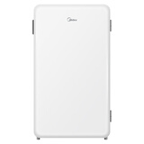 美的（Midea）93升单门小冰箱一级低音复古白色小单温冷藏租房家用宿舍办公室可放美妆BC-93MF【国家补贴】