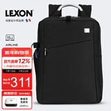 乐上（LEXON）双肩包男商务电脑包15.6/16英寸笔记本旅行书包防泼水背包礼物