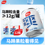 楊協成（Yeo's）经典原味马蹄爽果粒荸荠果肉饮料 【便携小罐·26年新货】马蹄爽 228ml×12瓶