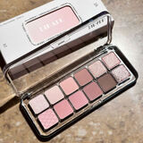 FAMOTY专用十二色眼影盘透明彩妆眼影盘哑光持久彩妆 十二色眼影盘