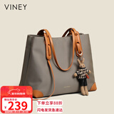 viney包包女包帆布托特包大容量品牌单肩大包生日新年礼物送女生女友