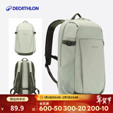 迪卡侬登山包徒步背包双肩包NH100书包学生城市轻户外旅行出差通勤背包 牛油果色-20L